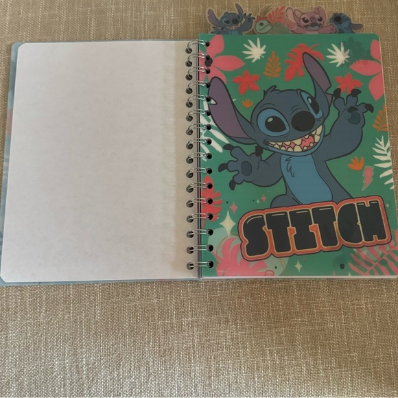Disney Stitch Spiral Tab Journal/Notebook - Picture 4 of 9